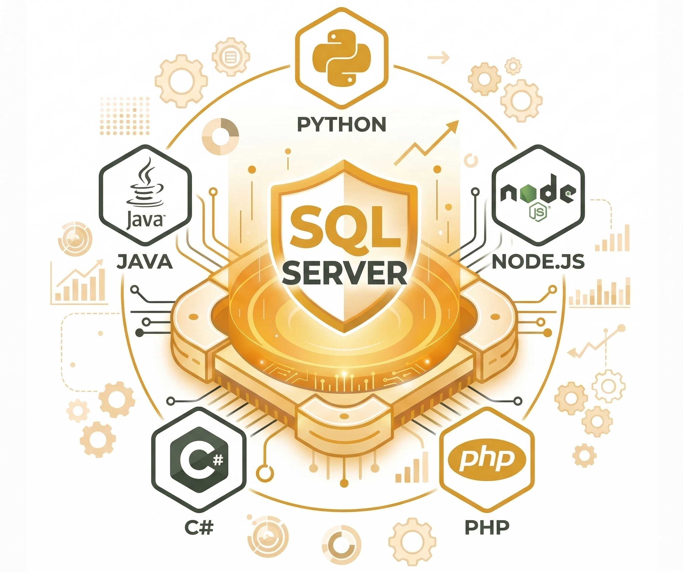 SQL Server في قلب لغات البرمجة